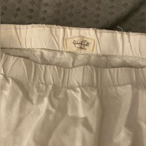 John Galt white skirt
